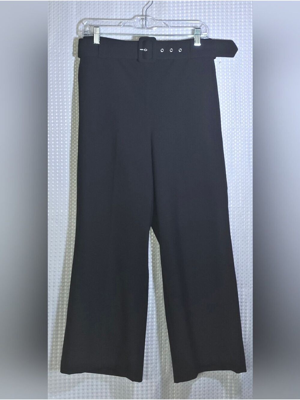 Rachel Zoe NWOT Black Ankle Pants Quiet Luxury Office Siren Minimalist Size 6 - Picture 3 of 10